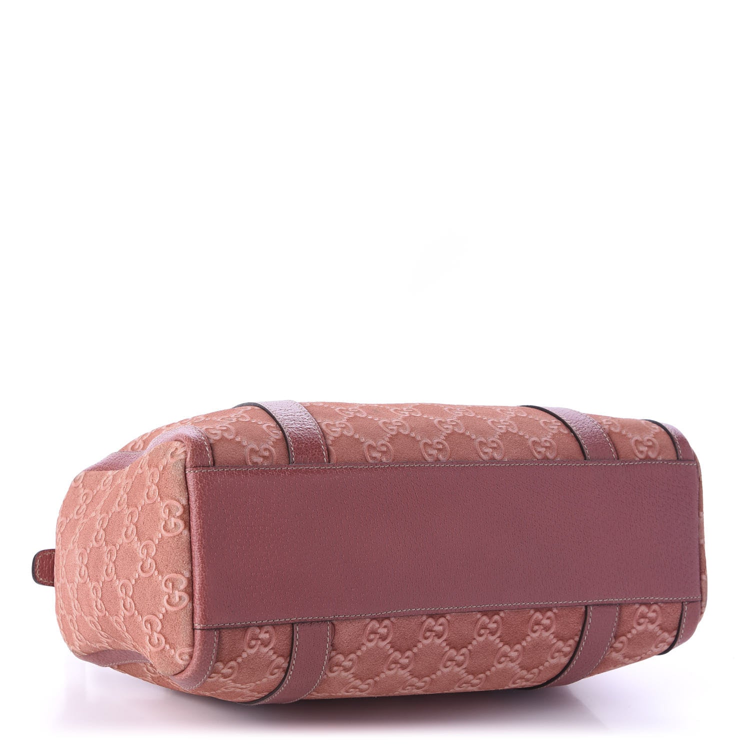Gucci Suede Guccissima Small Abbey Boston Pink 4 of 11
