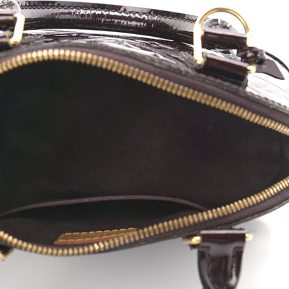 Louis Vuitton Vernis Alma BB Amarante 5 of 10