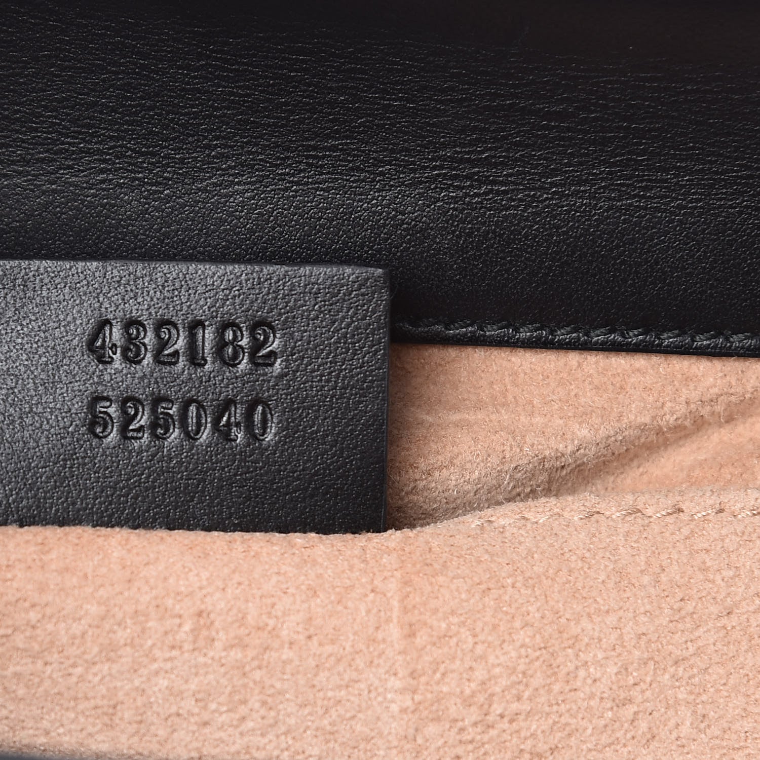 Gucci Calfskin GG Supreme Monogram Small Padlock Shoulder Bag Black Gold 7 of 19
