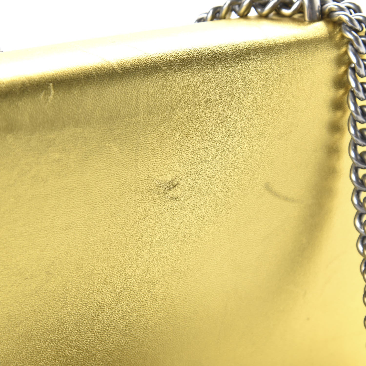 Gucci Metallic Calfskin Crystal Mini Dionysus Shoulder Bag Gold 11 of 11