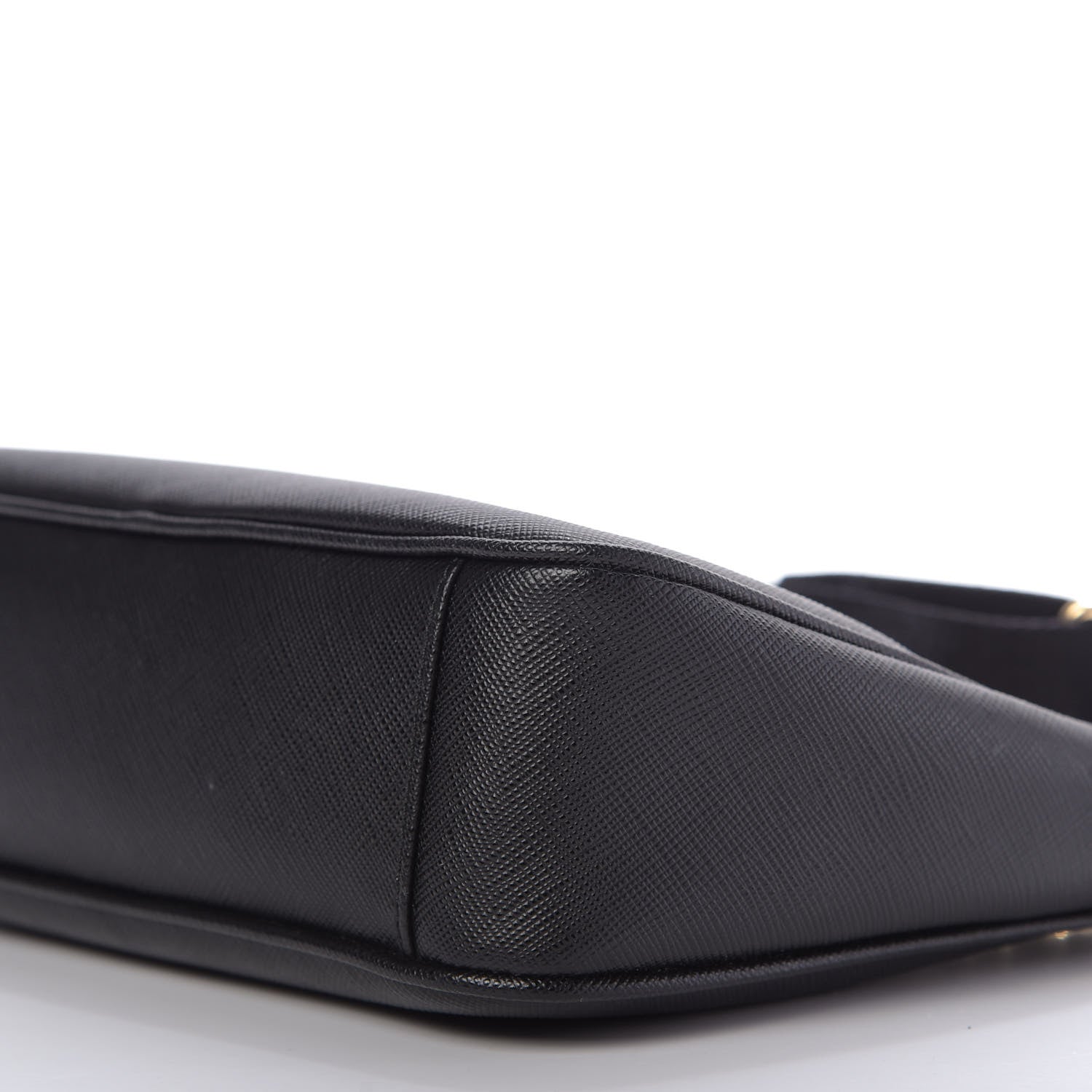 Prada Saffiano Lux Re-Edition 2005 Shoulder Bag Black 7 of 9