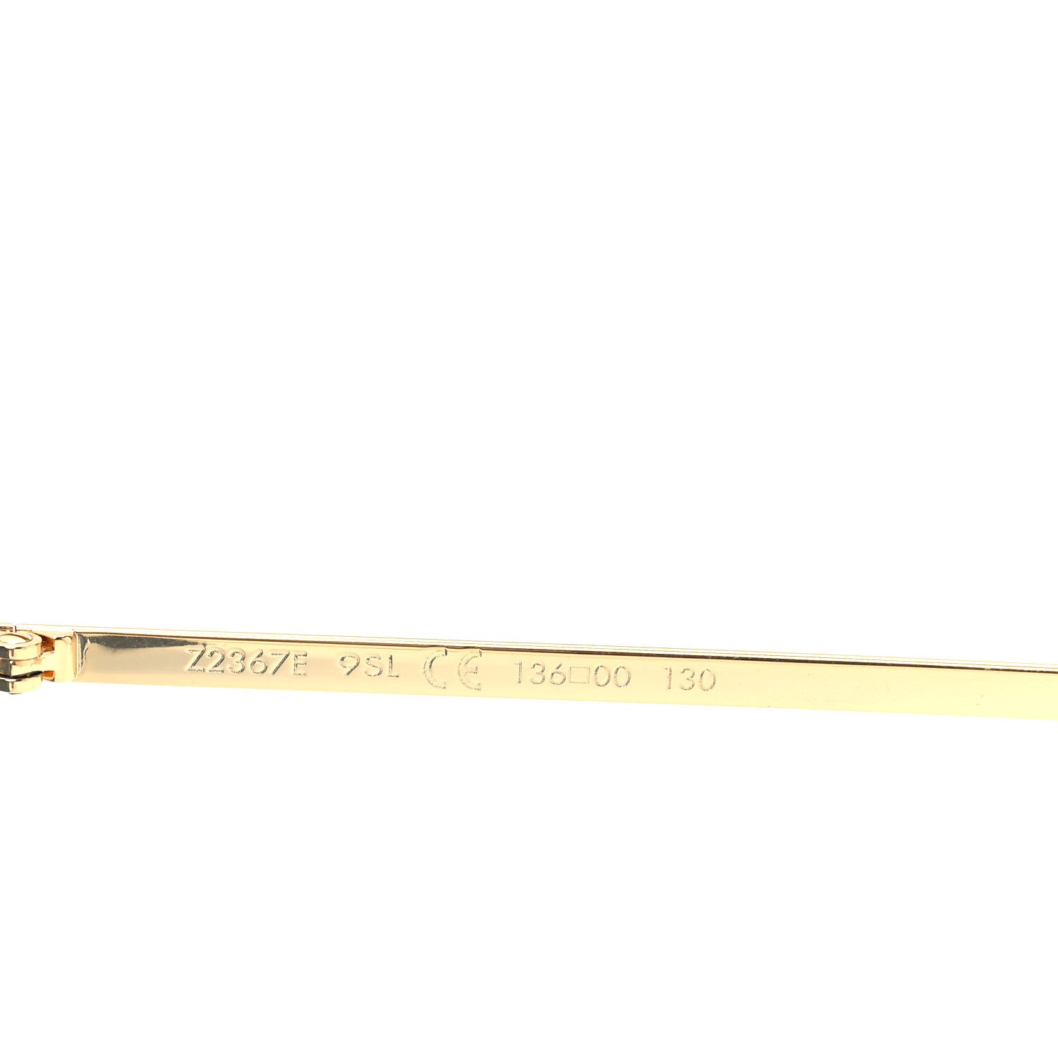 Louis Vuitton Purple Rain Sunglasses Z2367E Gold 9 of 14