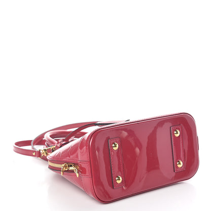 Louis Vuitton Vernis Alma BB Rose Indien 4 of 9