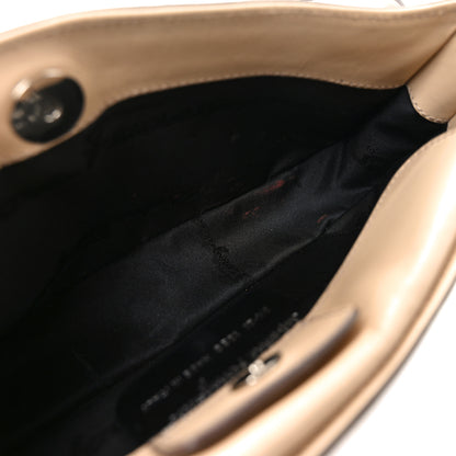 Salvatore Ferragamo Lizard Calfskin Shoulder Bag Beige 8 of 11