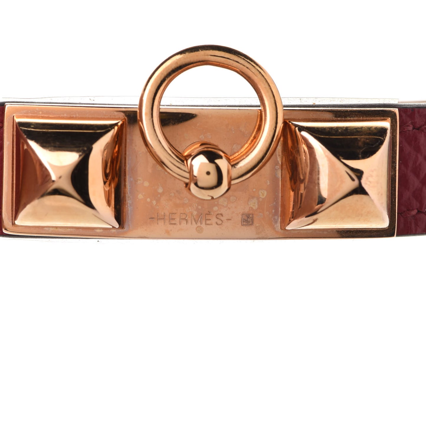 Epsom Rivale Double Tour Bracelet S Rouge Grenat