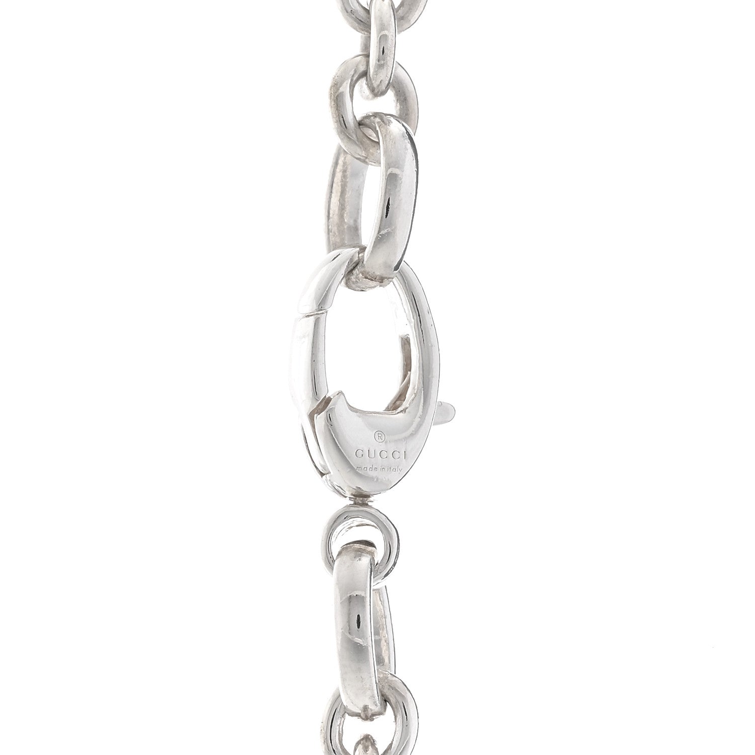 Gucci Sterling Silver Britt Necklace 4 of 4