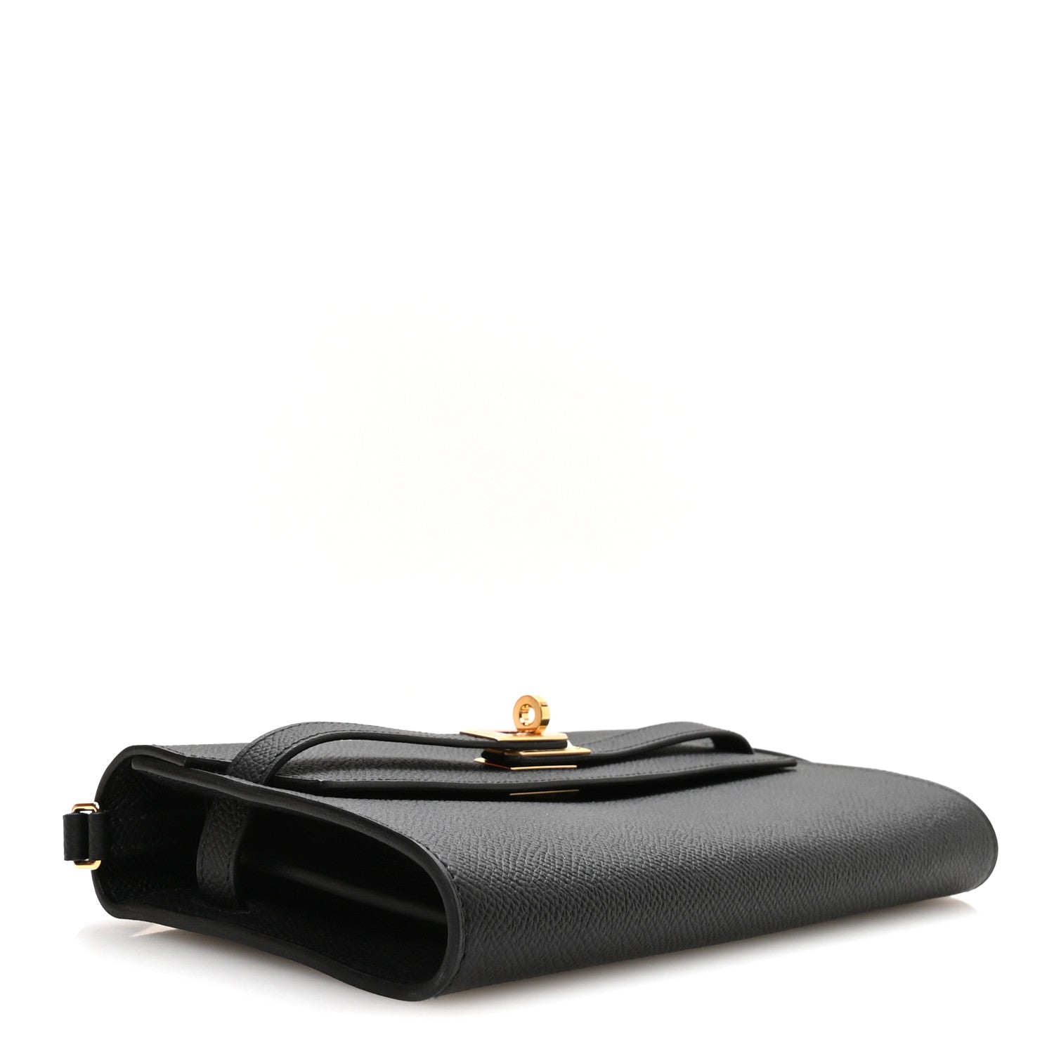 Hermes Epsom Kelly Wallet To Go Black 3 of 10