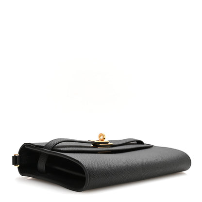 Hermes Epsom Kelly Wallet To Go Black 3 of 10