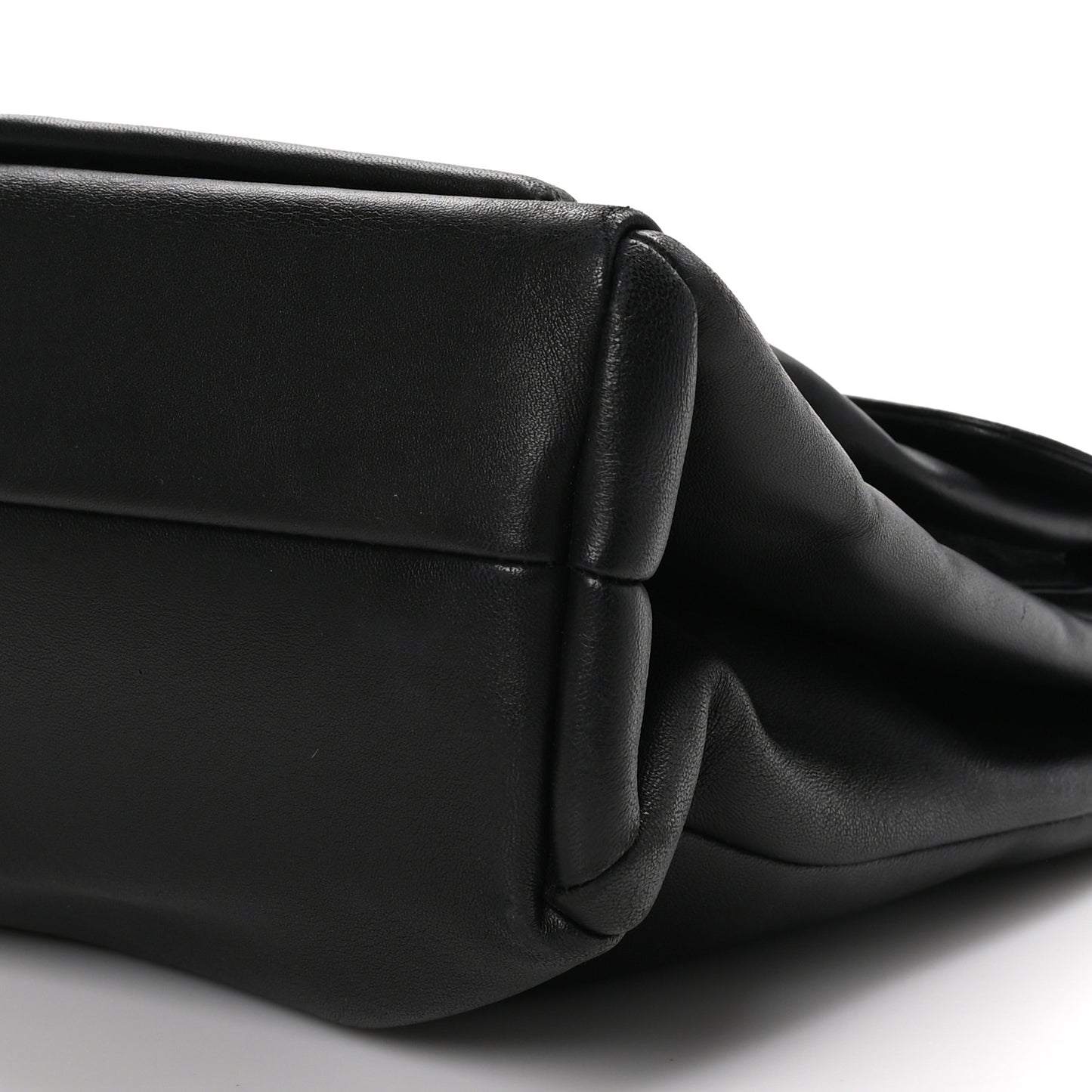 Calfskin Intrecciato Briefcase Black