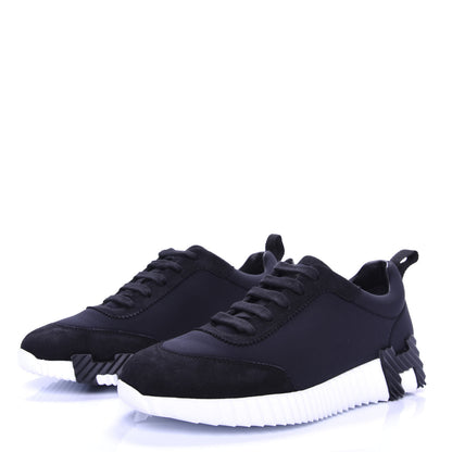 Hermes Technical Jersey Suede Goatskin Bouncing Sneakers 36 3 of 10