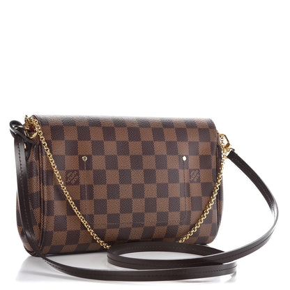 Louis Vuitton Damier Ebene Favorite MM 3 of 10