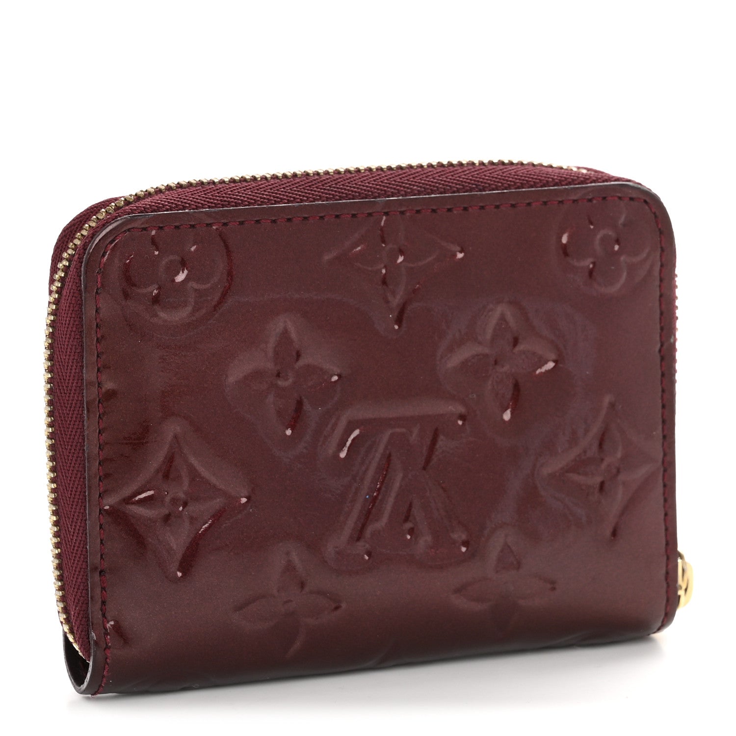 Louis Vuitton Vernis Zippy Coin Purse Amarante 3 of 9