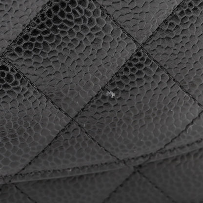 Chanel Caviar Quilted Wallet on Chain WOC Black 12 of 13