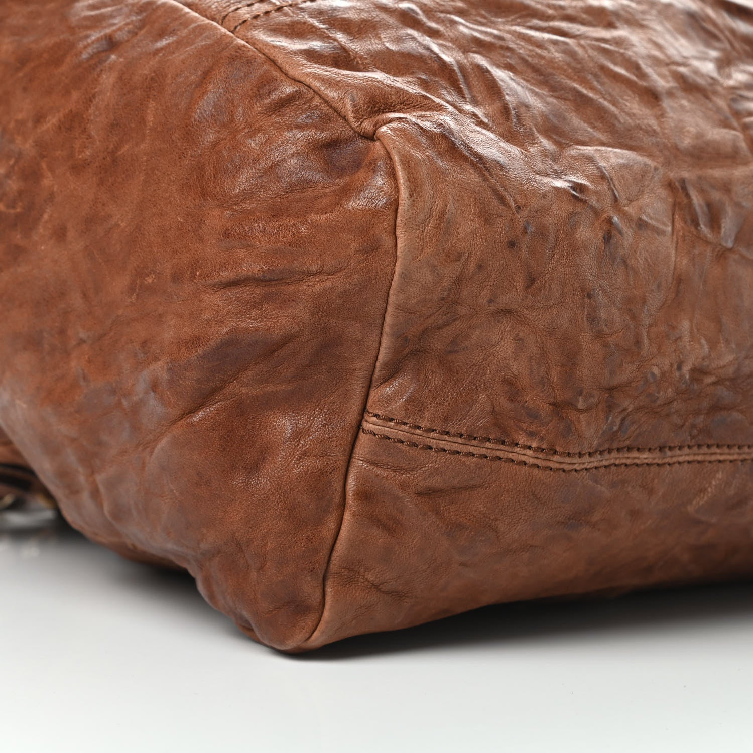 Givenchy Tumbled Sheepskin Large Pandora Brown 9 of 14
