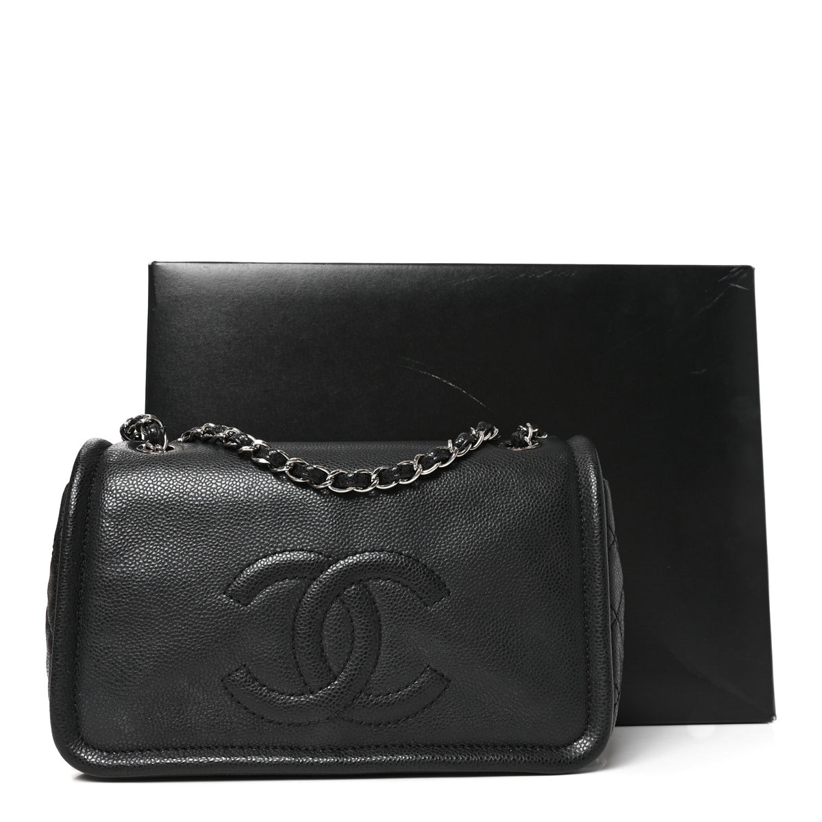 Chanel Caviar Medium Timeless CC Flap Black 11 of 11