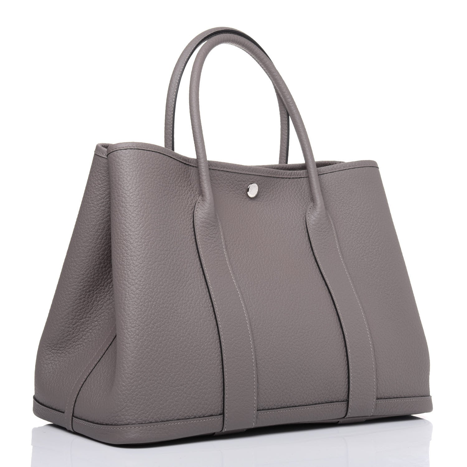 Hermes Vache Country Garden Party 36 MM Gris Asphalte 3 of 10