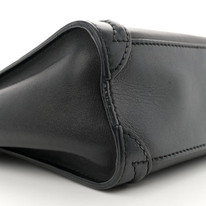 Celine Smooth Calfskin Nano Luggage Black 9 of 13