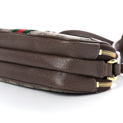 Gucci GG Supreme Monogram Web Mini Ophidia GG Bag Brown 11 of 14