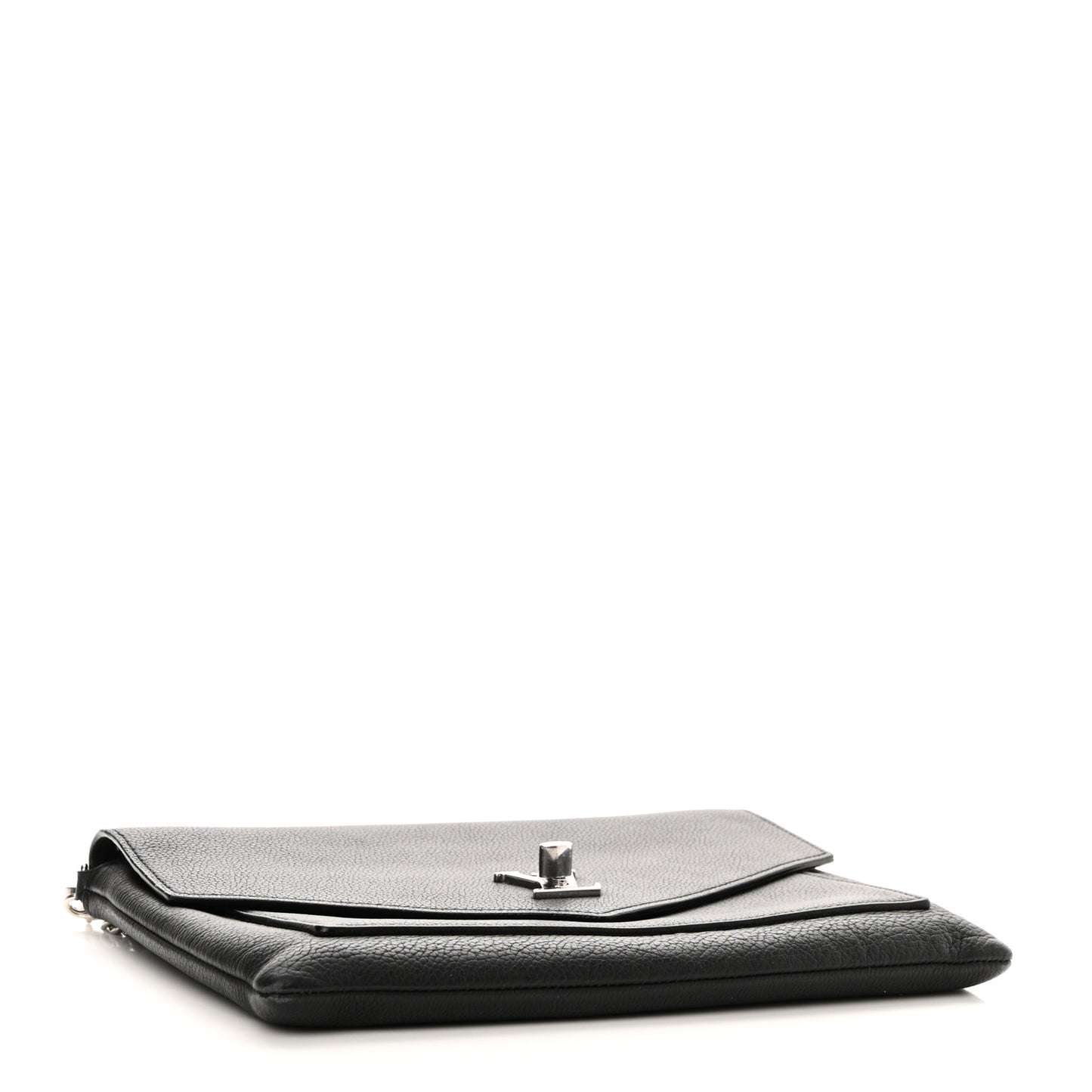 Soft Calfskin My Lockme Pochette Black