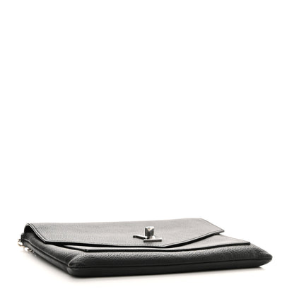 Louis Vuitton Soft Calfskin My Lockme Pochette Black 4 of 10