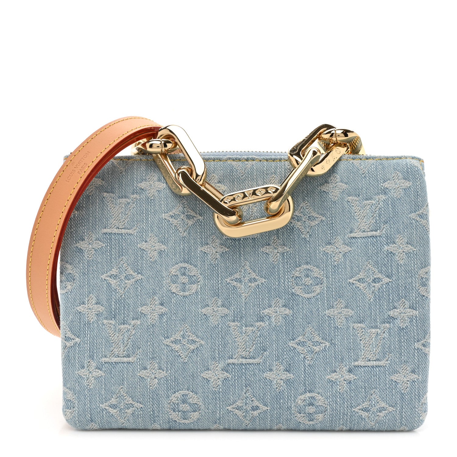 Louis Vuitton Monogram Denim Coussin BB Sky Blue 1 of 11