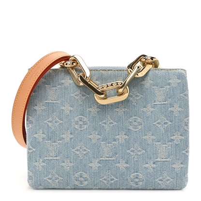 Louis Vuitton Monogram Denim Coussin BB Sky Blue 1 of 11