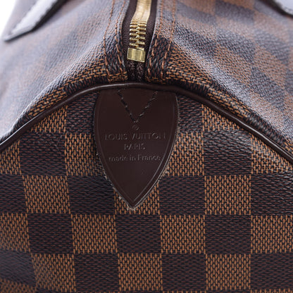 Louis Vuitton Damier Ebene Speedy 35 7 of 7