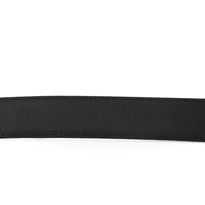 Chanel Lambskin CC Belt 85 34 Black 6 of 9