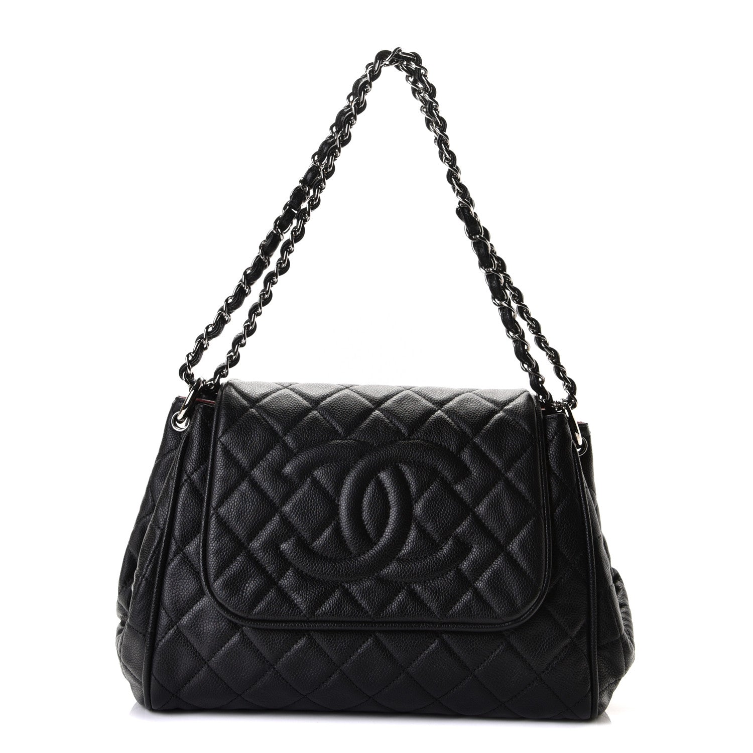 Chanel Caviar Quilted Timeless Accordion Flap Black 1 of 7
