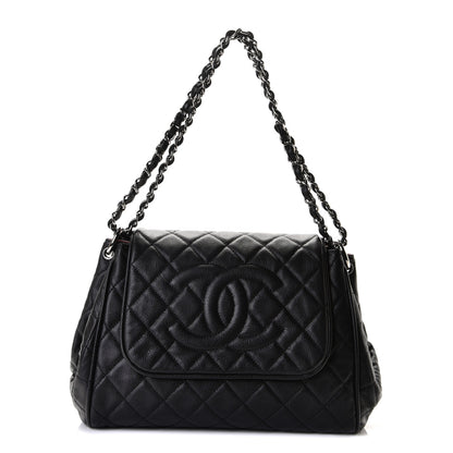 Chanel Caviar Quilted Timeless Accordion Flap Black 1 of 7