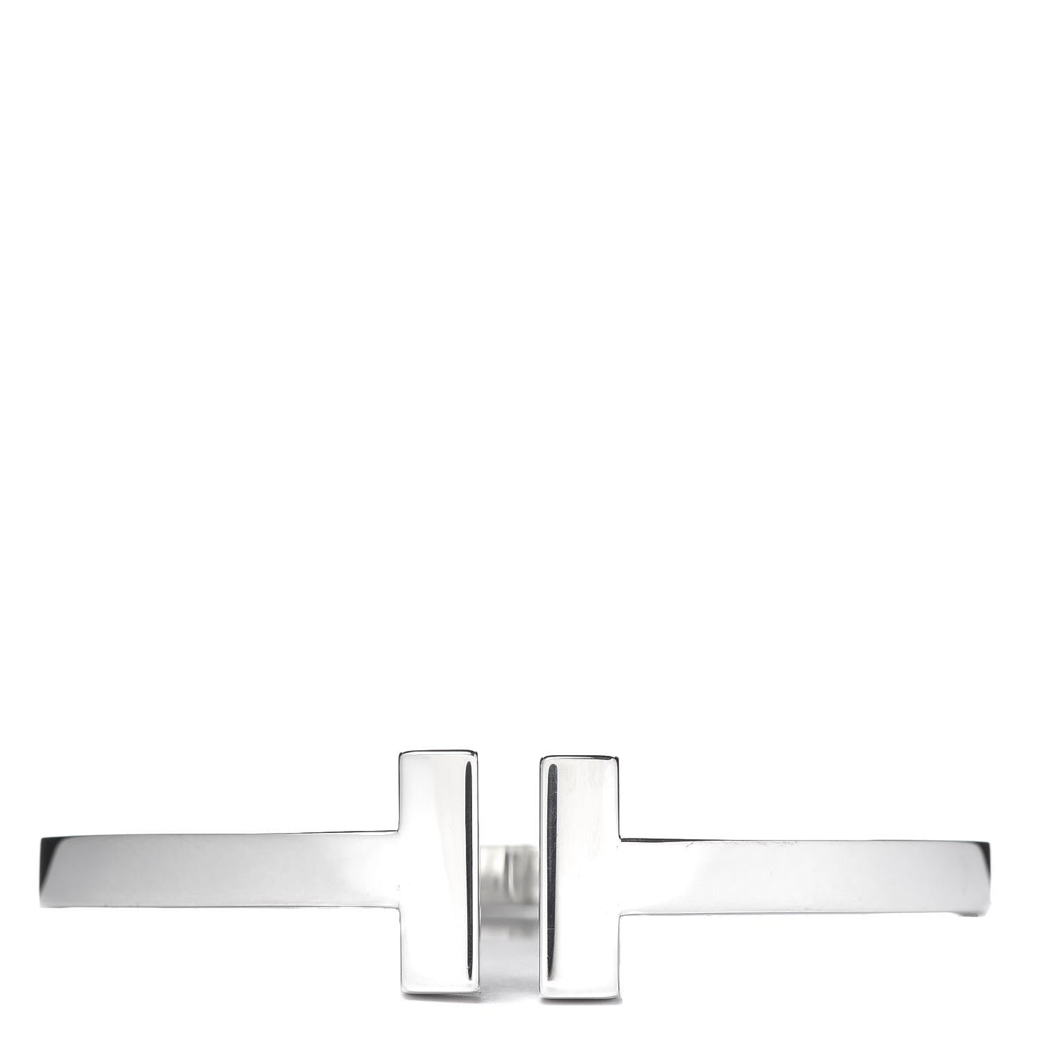 Tiffany Sterling Silver T Square Bracelet 1 of 5