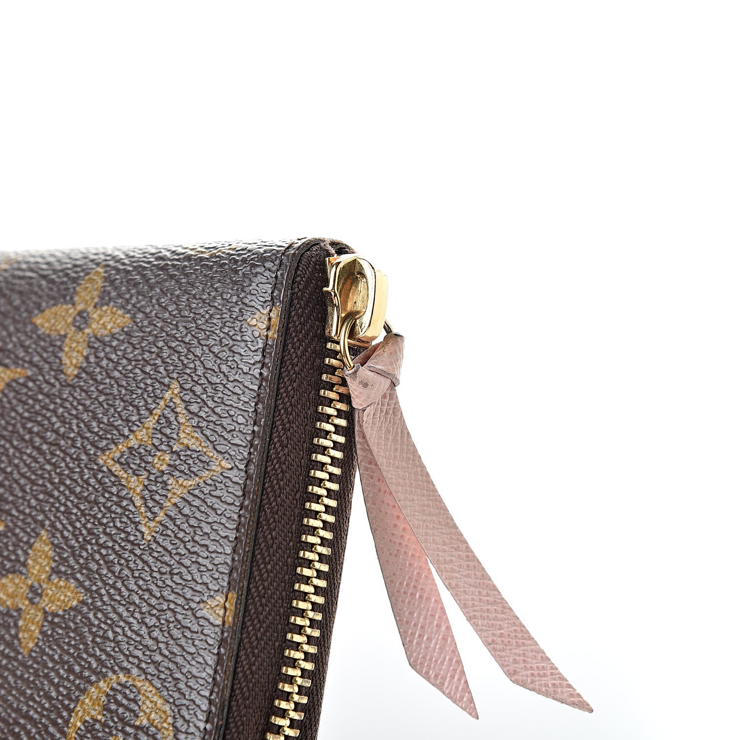 Louis Vuitton Monogram Clemence Wallet Rose Ballerine 14 of 15