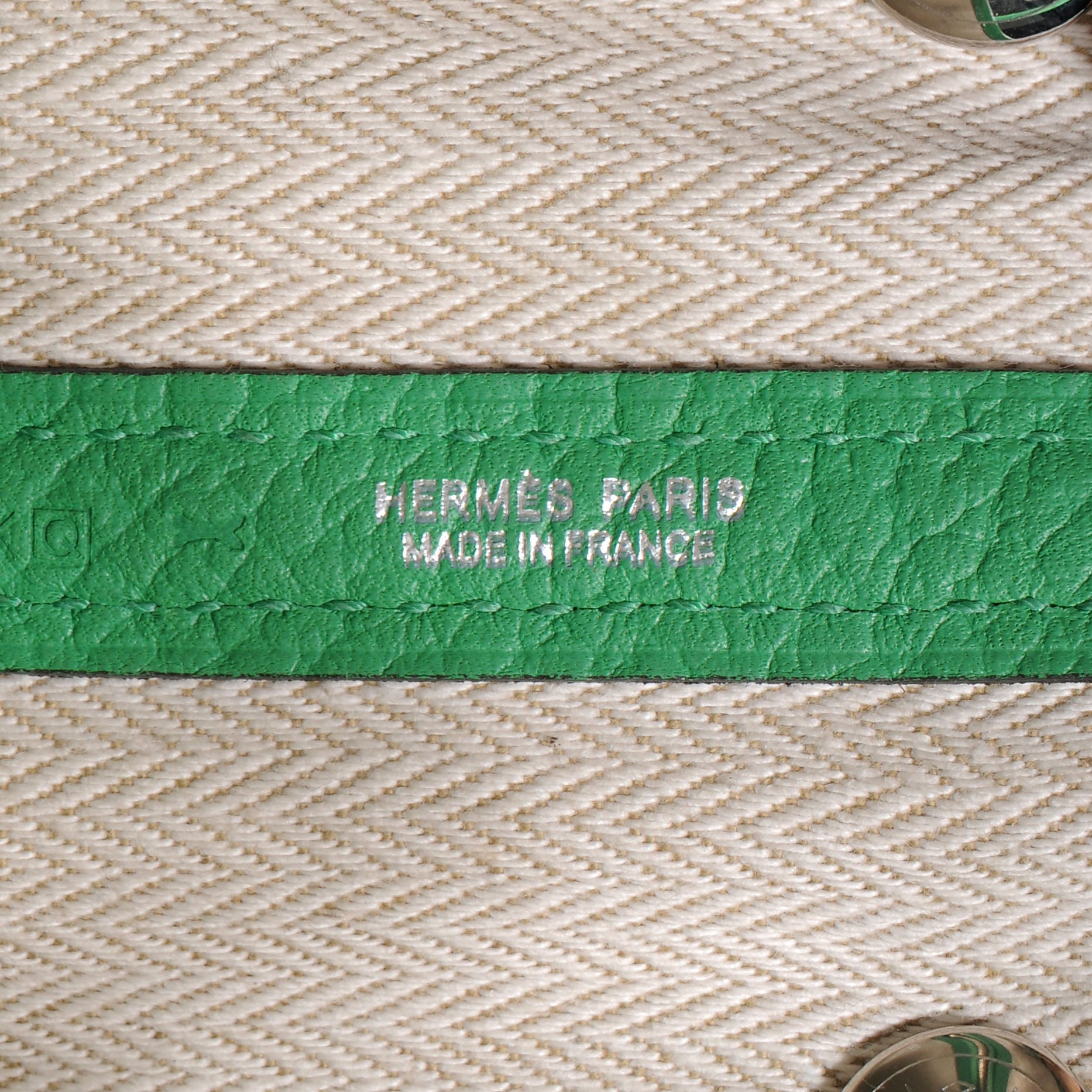 Hermes Buffle Sindhu Garden Party TPM Bambou Bamboo 7 of 8