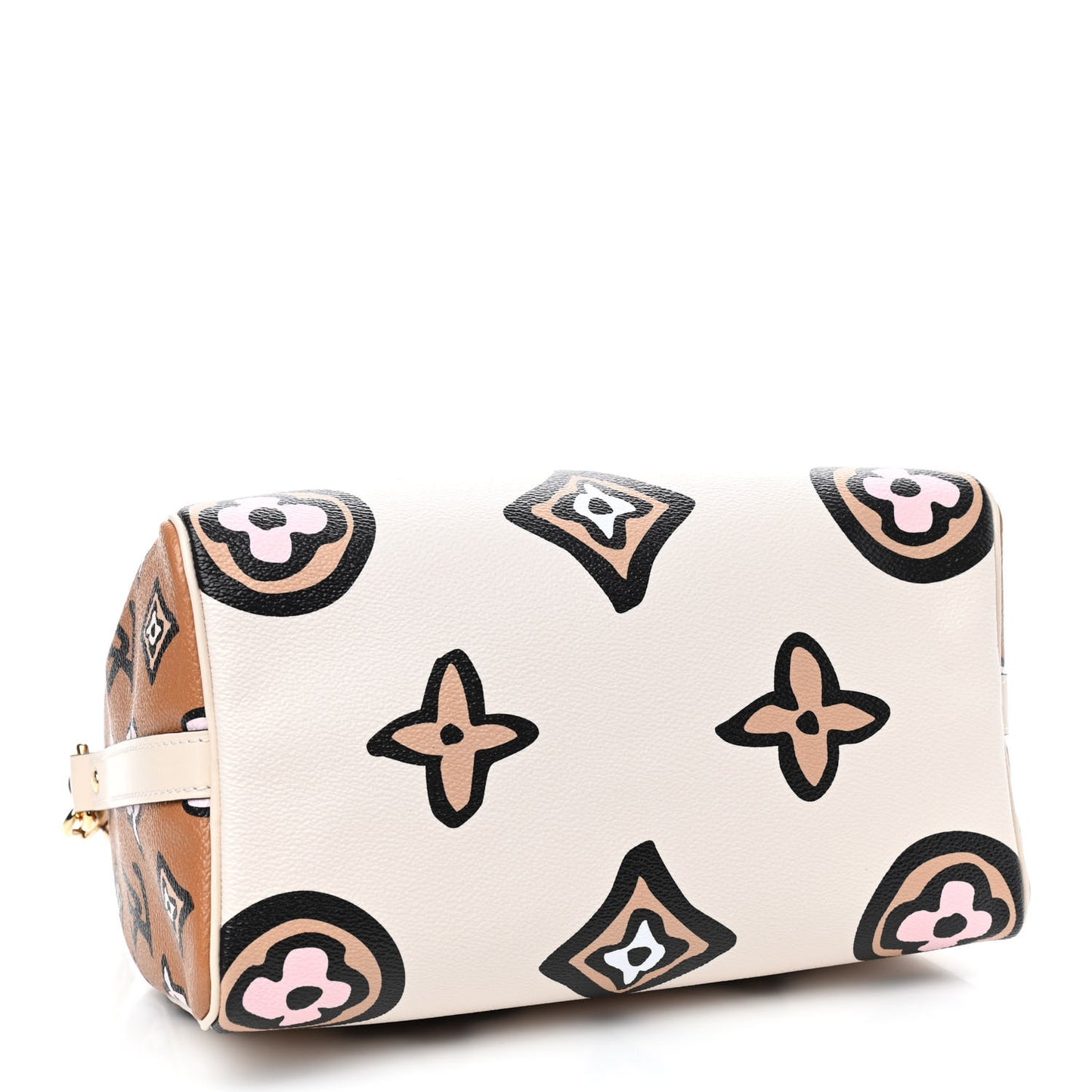 Monogram Giant Wild At Heart Speedy Bandouliere 25 Creme