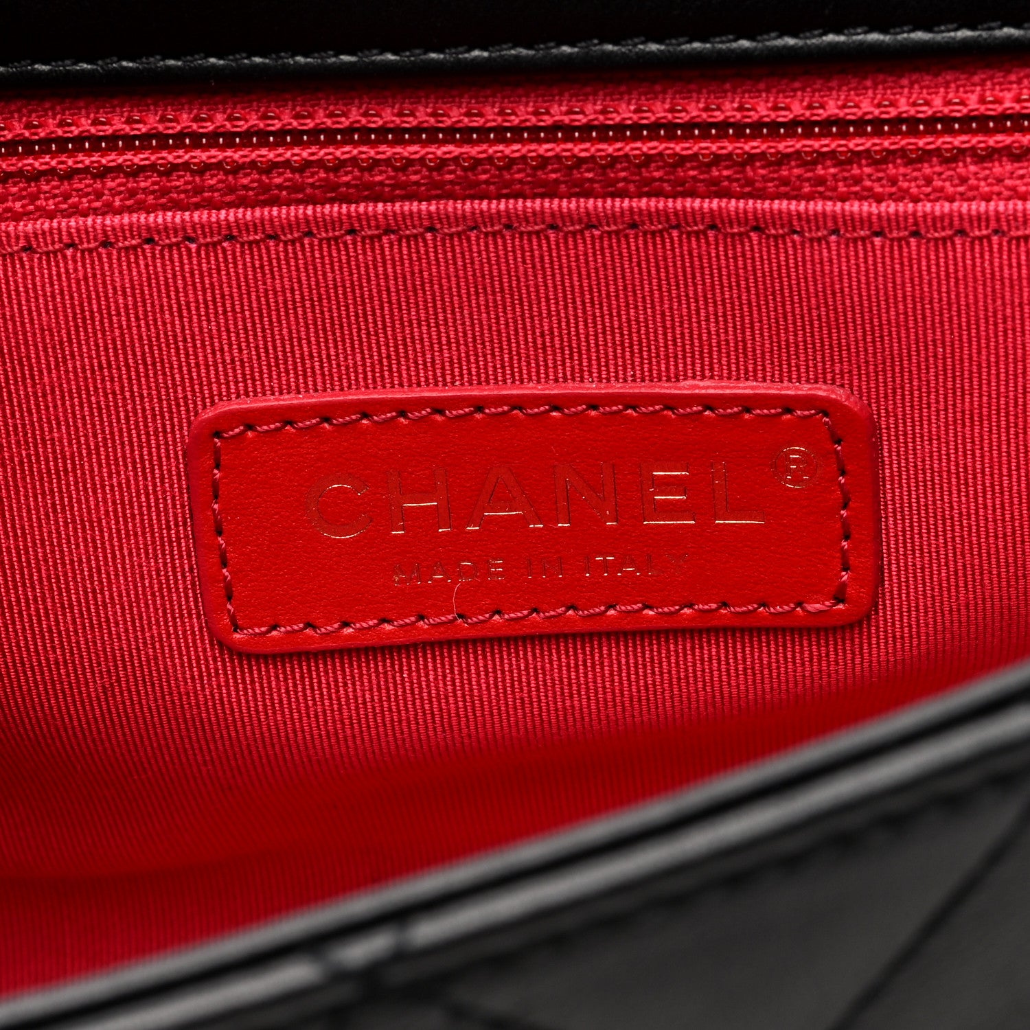 Chanel Calfskin Quilted Enchained Flap Black 6 of 10