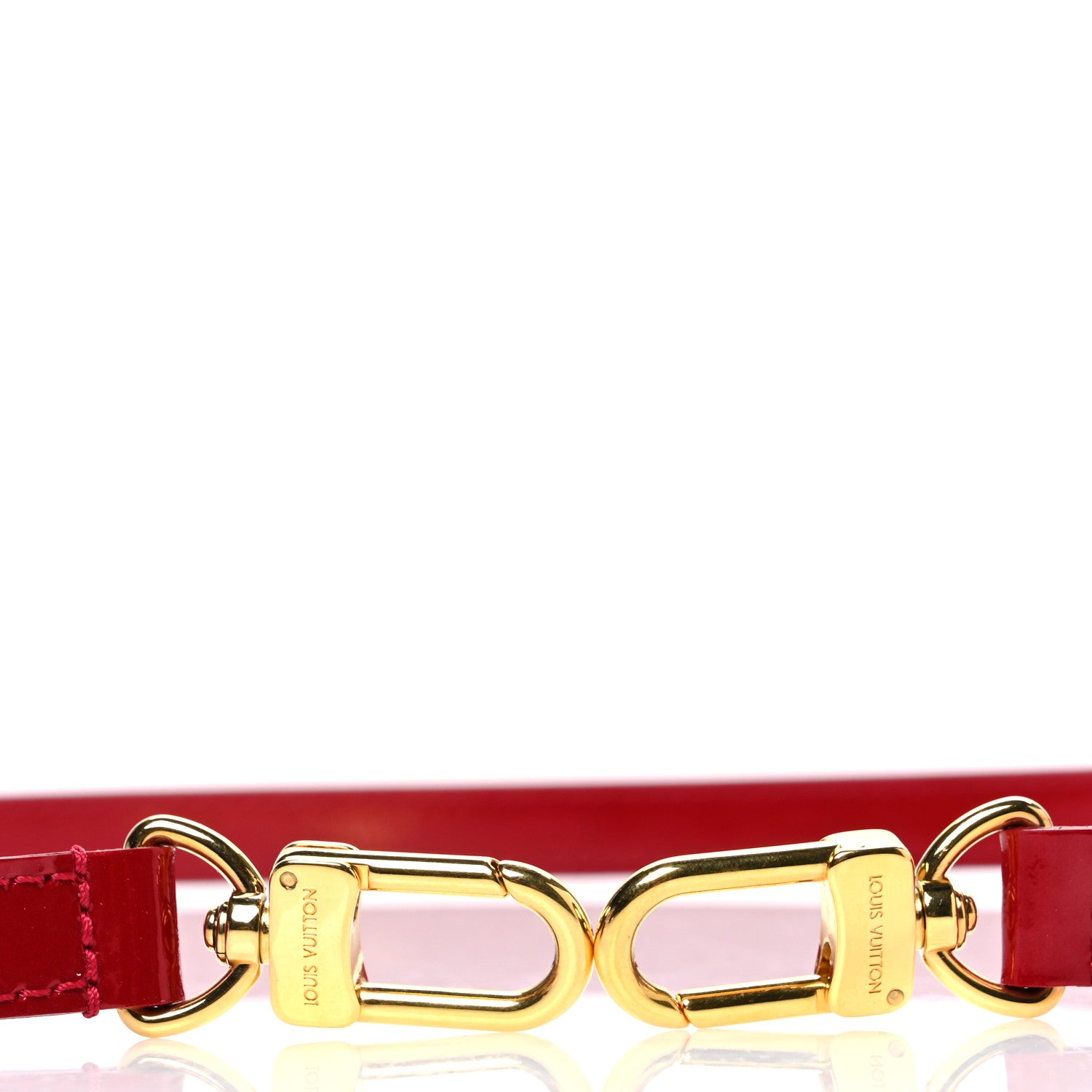 Louis Vuitton Vernis 16mm Adjustable Shoulder Strap Pomme D’Amour 3 of 3