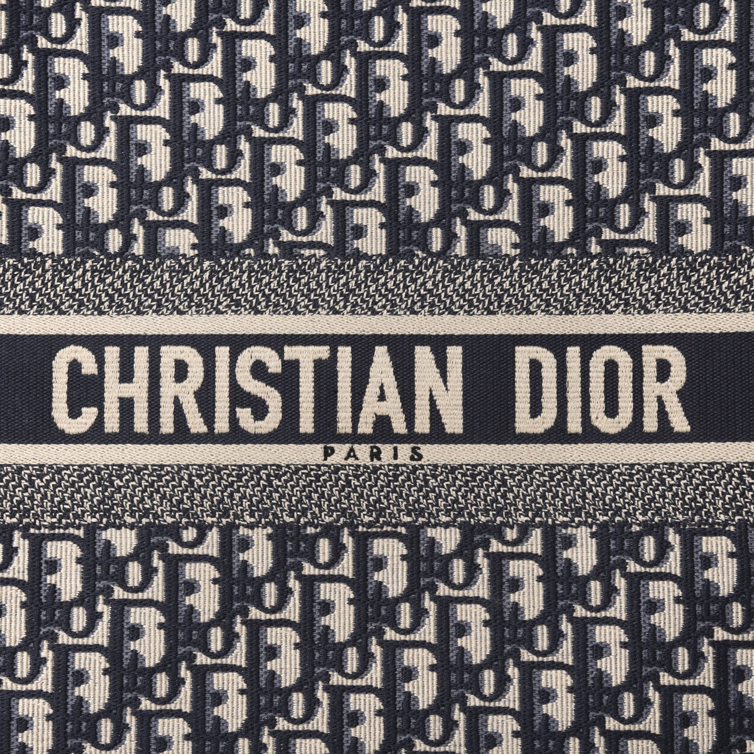 Christian Dior Oblique Book Tote Blue Multicolor 10 of 10