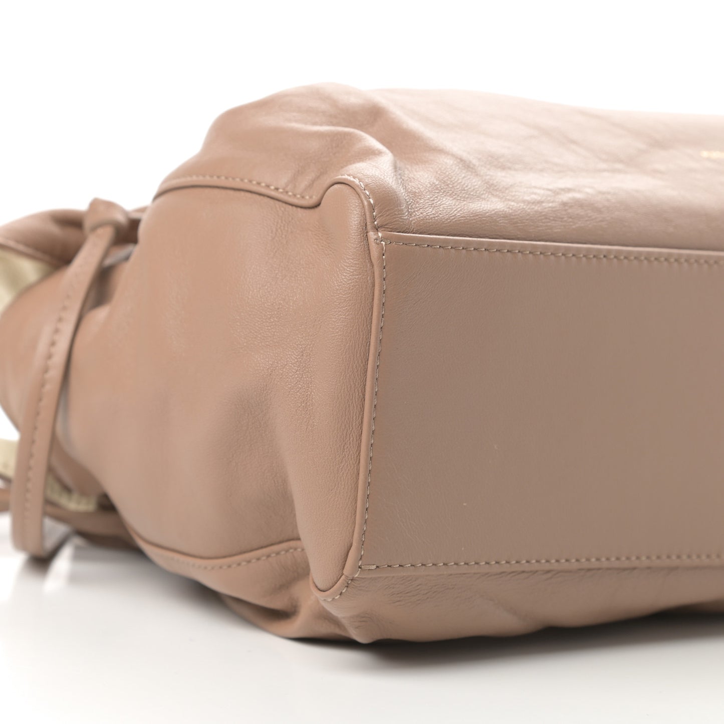 Lambskin Mini Protea Bag Biscotto