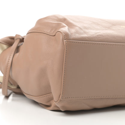 Mansur Gavriel Lambskin Mini Protea Bag Biscotto 8 of 9