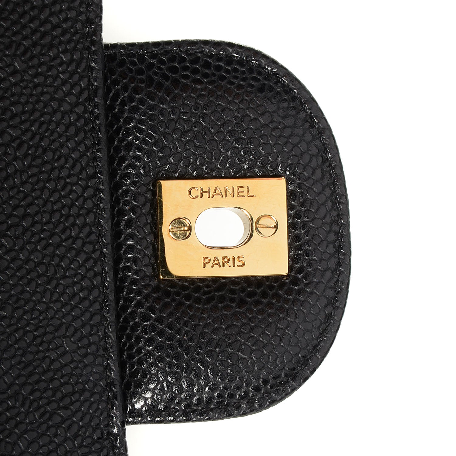 Chanel Caviar Quilted Maxi Double Flap Black 9 of 10