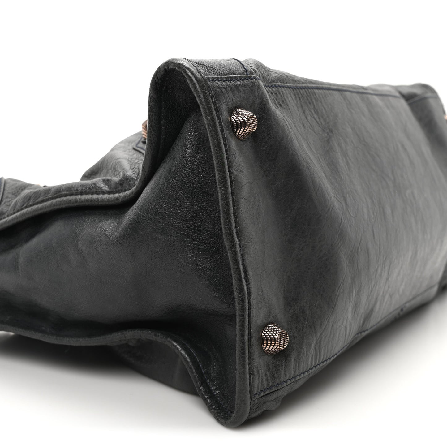 Agneau Giant 12 Rose Gold Hardware Anthracite