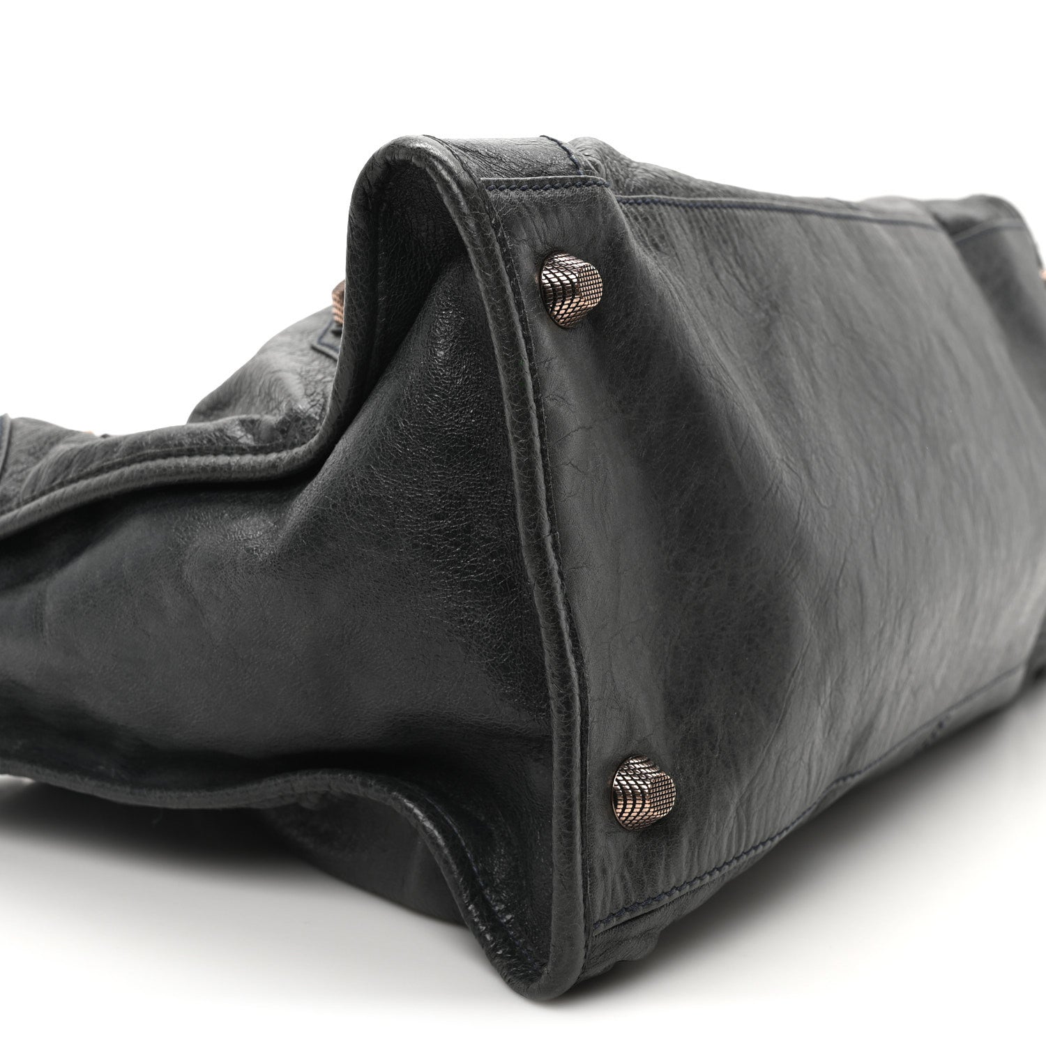 Balenciaga Agneau Giant 12 Rose Gold Hardware Anthracite 10 of 11