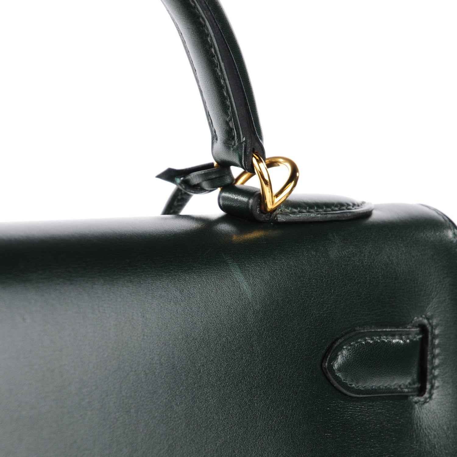 Hermes Box Kelly Sellier 32 Vert Fonce 26 of 28