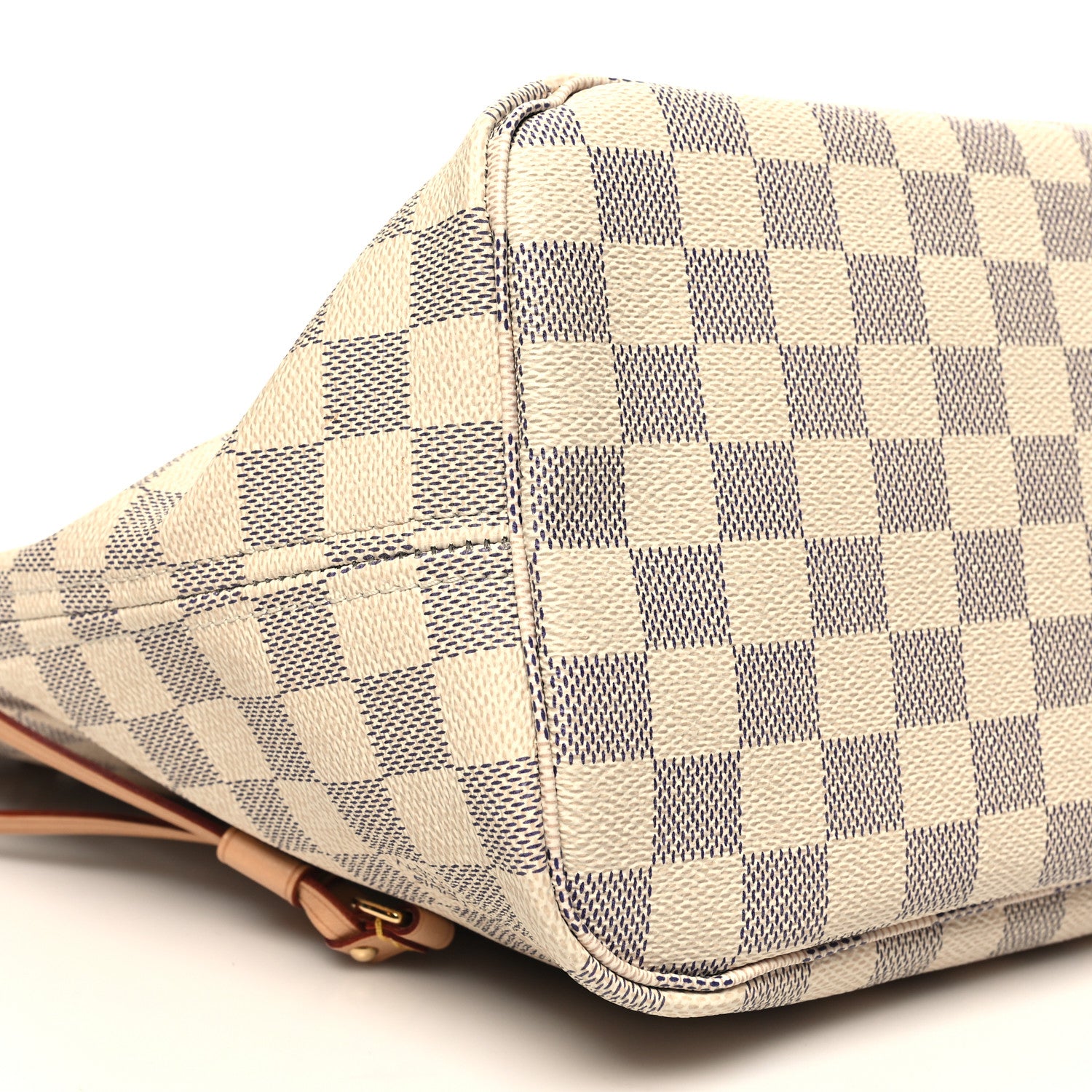 Louis Vuitton Damier Azur Neo Neverfull MM Rose Ballerine 10 of 11