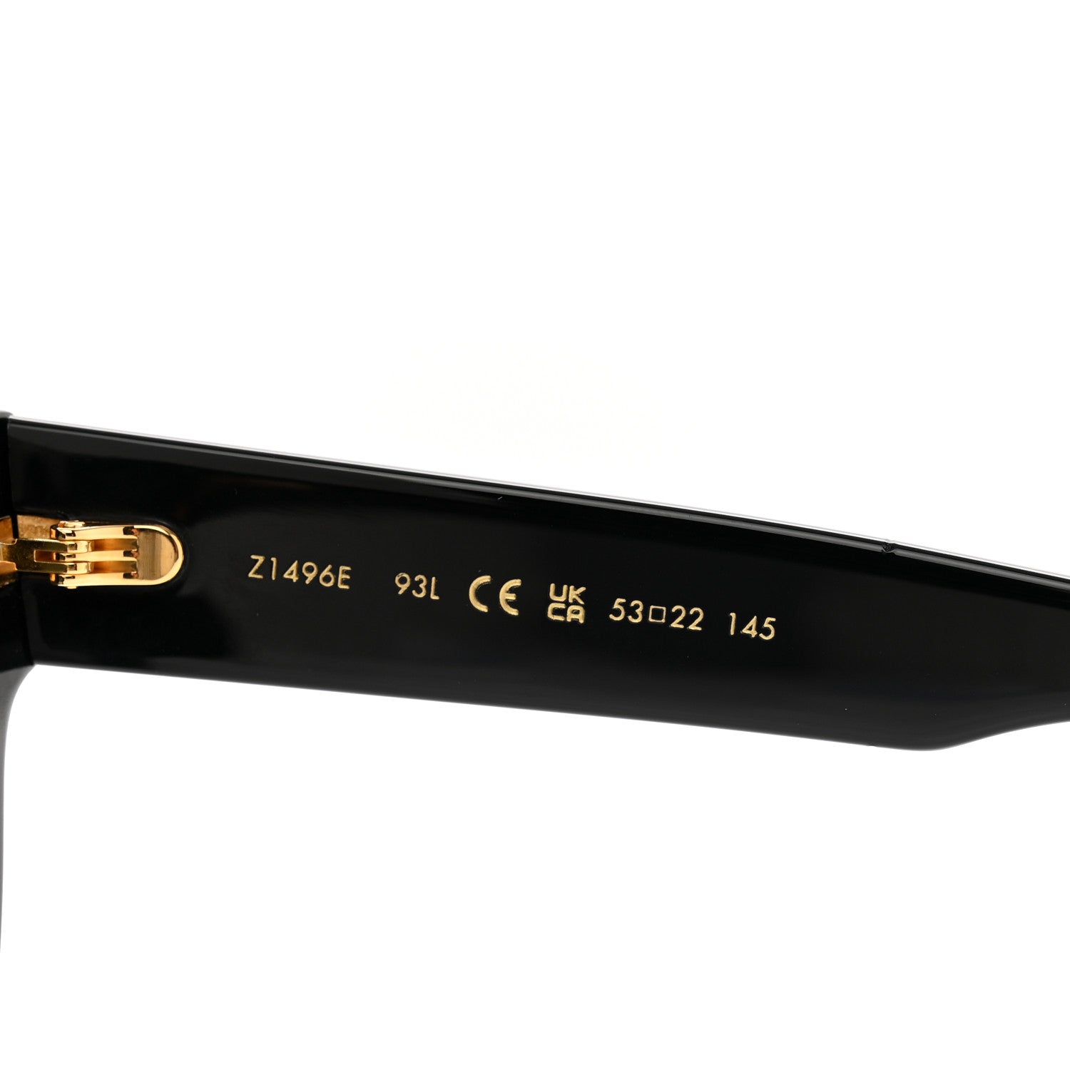 Louis Vuitton Acetate Escape Square Sunglasses Z1496E Black 5 of 7
