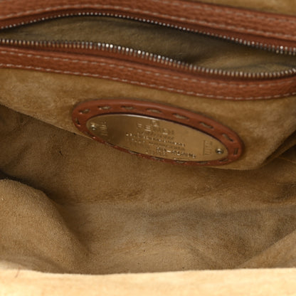 Fendi Monogolian Lamb Cuoio Romano Selleria Frame Bag Cipria 6 of 11