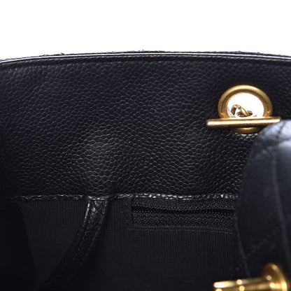 Chanel Caviar Quilted Large Shopping Tote Black 10 of 16