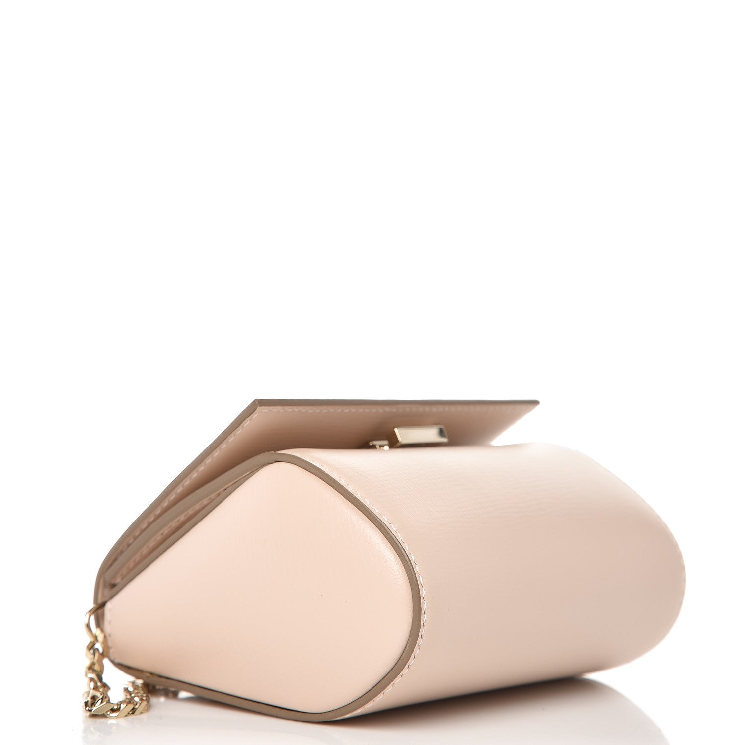 Givenchy Textured Calfskin Micro Pandora Box Clutch Nude Pink 4 of 6