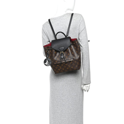 Louis Vuitton Monogram Montsouris PM Black 2 of 9