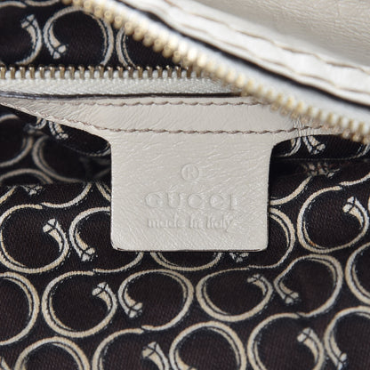 Gucci Calfskin Medium Horsebit Nail Boston Off White 7 of 13